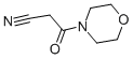 N-氰乙酰基吗啡啉 结构式