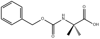 N-苄氧羰酰基-2-甲基丙氨酸 结构式