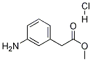 3-氨基苯乙酸甲酯盐酸盐 结构式