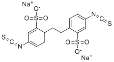 4,4'-Diisothiocyanatodihydrostilbene-2,2'-disulfonicaciddisodiumsalt 结构式