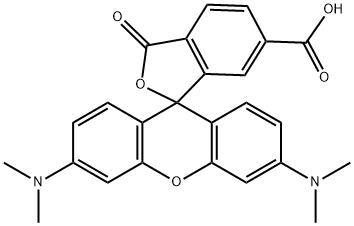 3',6'-双(二甲基氨基)-3-氧代螺[异苯并呋喃-1(3H),9'-[9H]吨]-6-羧酸 结构式