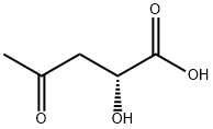 (R)-2-羟基-4-氧代戊酸 结构式