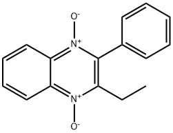 2-Ethyl-3-phenylquinoxaline 1,4-dioxide 结构式
