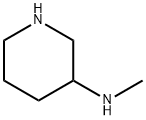 N-甲基-3-哌啶胺 结构式