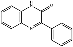 3-苯基-1,2-二氢喹喔啉-2-酮 结构式