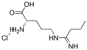 ETHYL-L-NIO (HYDROCHLORIDE) 结构式
