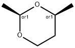 cis-2,4-Dimethyl-1,3-dioxane 结构式