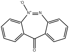 11H-Dibenzo[c,f][1,2]diazepin-11-one 5-oxide 结构式