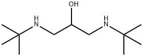 1,3-双(叔丁基氨基)-2-丙醇 结构式