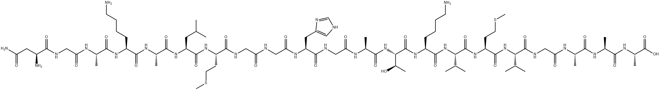 PRION PROTEIN (106-126) (HUMAN) (SCRAMBLED) 结构式