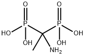 (1-氨基乙烷-1,1-二基)二膦酸 结构式