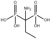 (1-氨基丙烷-1,1-二基)二膦酸 结构式