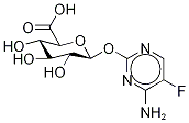 5-Fluoro Cytosine O-β-D-Glucuronide 结构式