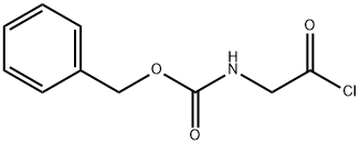 苄氧羰基氨基乙酰氯 结构式