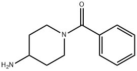 (4-氨基哌啶-1-基)苯甲酮 结构式