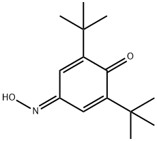 2,6-二-叔-丁基-邻-苯醌-4-肟 结构式