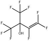 2-(TRIFLUOROVINYL)HEXAFLUOROISOPROPANOL 结构式