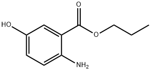 Benzoic acid, 2-amino-5-hydroxy-, propyl ester (9CI) 结构式