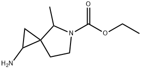 5-Azaspiro[2.4]heptane-5-carboxylicacid,1-amino-4-methyl-,ethylester(9CI) 结构式