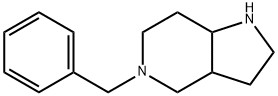 5-苄基八氢-1H-吡咯并[3,2-C]吡啶 结构式