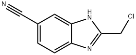 2-(Chloromethyl)-1H-benzo[d]imidazole-6-carbonitrile