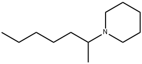 1-(2-HEPTYL)PIPERIDINE 结构式