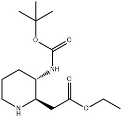 ETHYL (2R, 3S)-3-BOC-AMINO-2-PIPERIDINEACETATE