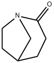 1-Azabicyclo[3.2.1]octan-2-one(9CI) 结构式