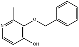 3-Benzyloxy-2-Methyl-pyridin-4-ol 结构式