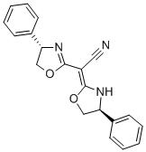 2-((S)-4-Phenyl-4,5-dihydrooxazol-2-yl)-2-((S)-4-phenyloxazolidin-2-ylidene)acetonitrile