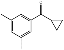 CYCLOPROPYL 3,5-DIMETHYLPHENYL KETONE 结构式