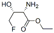 L-Allothreonine,4-fluoro-,ethylester(9CI) 结构式