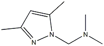 1H-Pyrazole-1-methanamine,  N,N,3,5-tetramethyl- 结构式