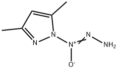 1H-Pyrazole,  3,5-dimethyl-1-(1-oxido-1-triazenyl)-  (9CI) 结构式