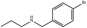 (4-溴苄基)丙基-1-胺 结构式