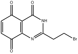 4,5,8(1H)-Quinazolinetrione,  2-(2-bromoethyl)-  (9CI) 结构式
