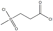 (Chloro)[2-(chloroformyl)ethyl](methyl)phosphine oxide 结构式