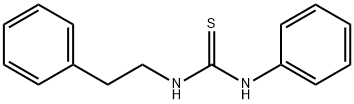 1-(b-苯乙基)-3-苯基-2-硫脲 结构式