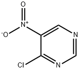 4-氯-5-硝基嘧啶 结构式