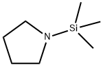 1-三甲硅基吡咯烷 结构式