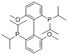 (S)-(6,6′-二甲氧联苯-2,2′-二基)双(二异丙基膦) 结构式