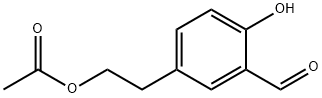 3-ForMyl Tyrosol α-Acetate 结构式
