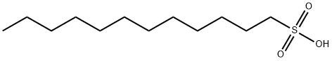 十二烷-1-磺酸 结构式