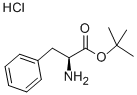 L-苯丙氨酸叔丁酯盐酸盐 结构式