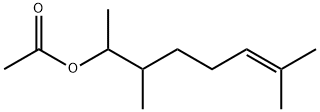 3,7-二甲基OCT-6-EN-2-YL乙酸酯 结构式