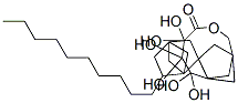 Dipentaerythrityl hexahydroxystearate 结构式