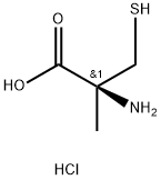 2-甲基-D-半胱氨酸盐酸盐 结构式
