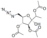 .alpha.-D-Fructofuranoside, methyl 6-azido-6-deoxy-, 1,3,4-triacetate 结构式