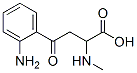 3-Anthraniloyl-DL-alanine methyl ester 结构式