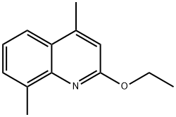 4,8-Dimethyl-2-ethoxyquinoline 结构式